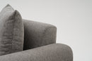 Side - Ljusgrå 2-Sits Soffa