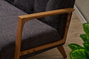 Kemer - Antracit 2-Sits Soffa