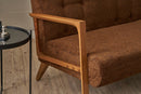 Kemer - Brun 2-Sits Soffa
