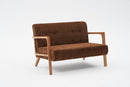 Kemer - Brun 2-Sits Soffa