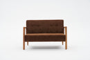Kemer - Brun 2-Sits Soffa