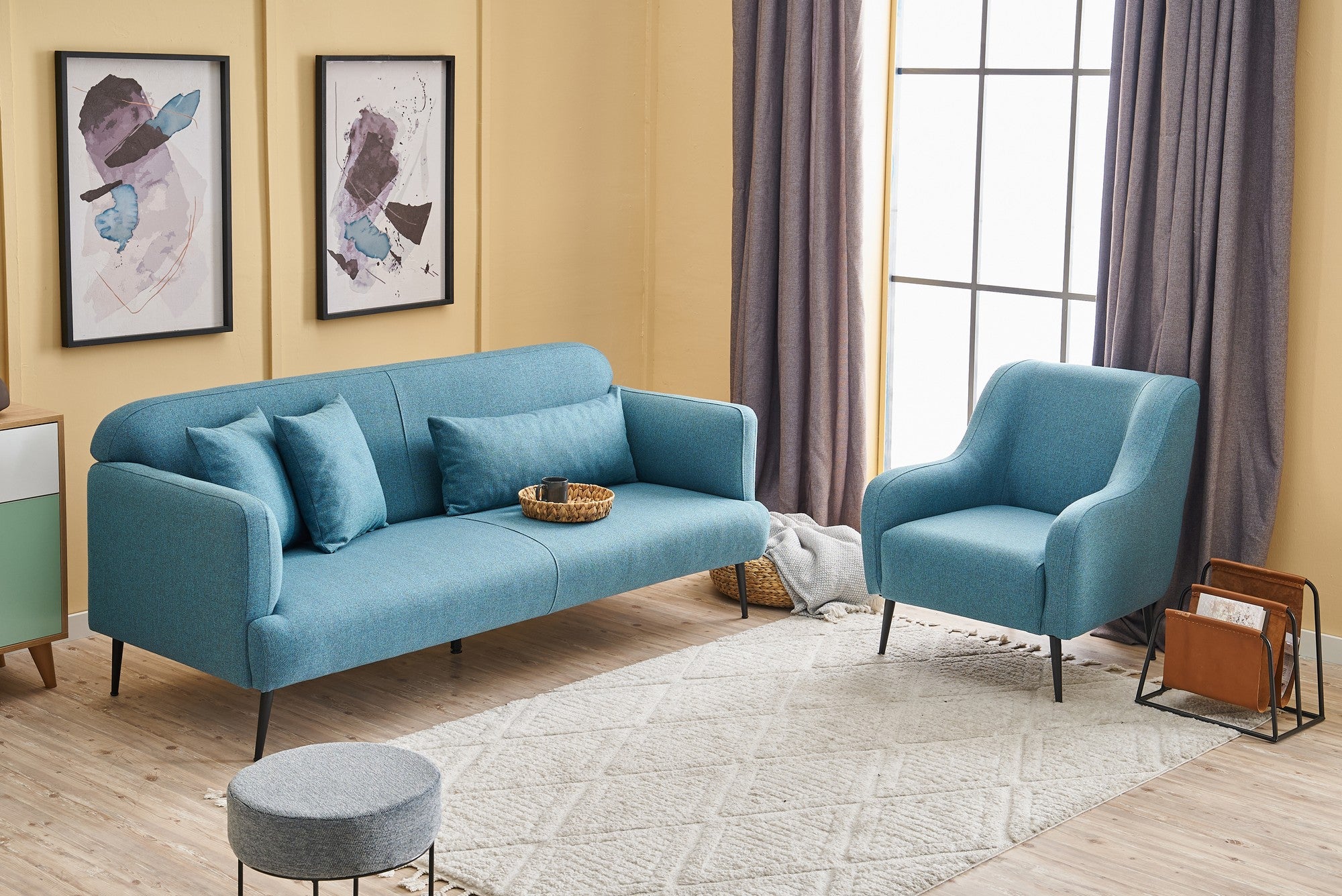 Revos - Turkos 3-Sits Soffa