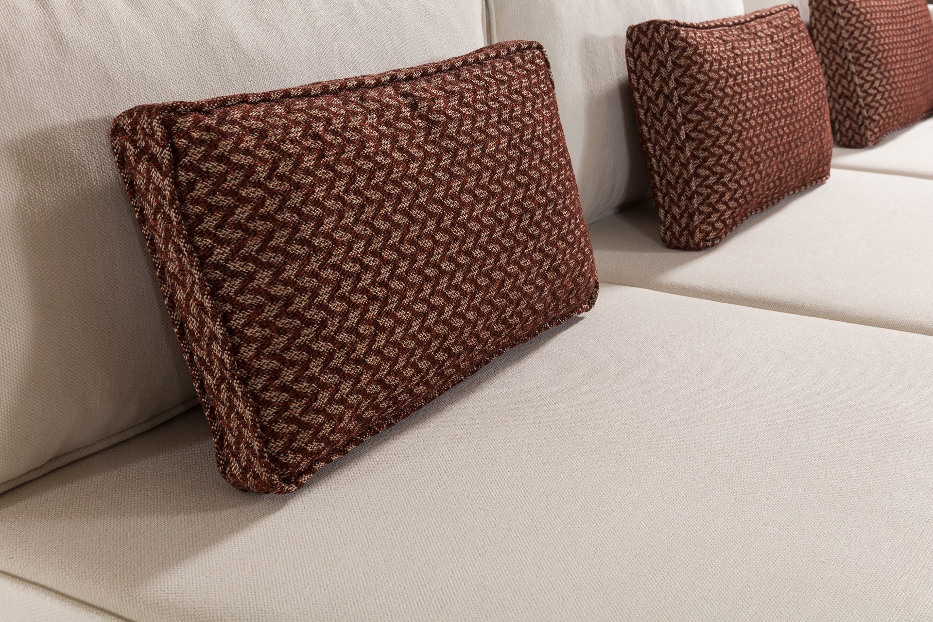 Matris Right - Beige Corner Sofa-Bed