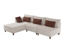 Matris Left - Beige Corner Sofa-Bed