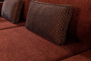 Matris Left - Claret Red Corner Sofa-Bed