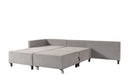 Matris Left - Grey Corner Sofa-Bed
