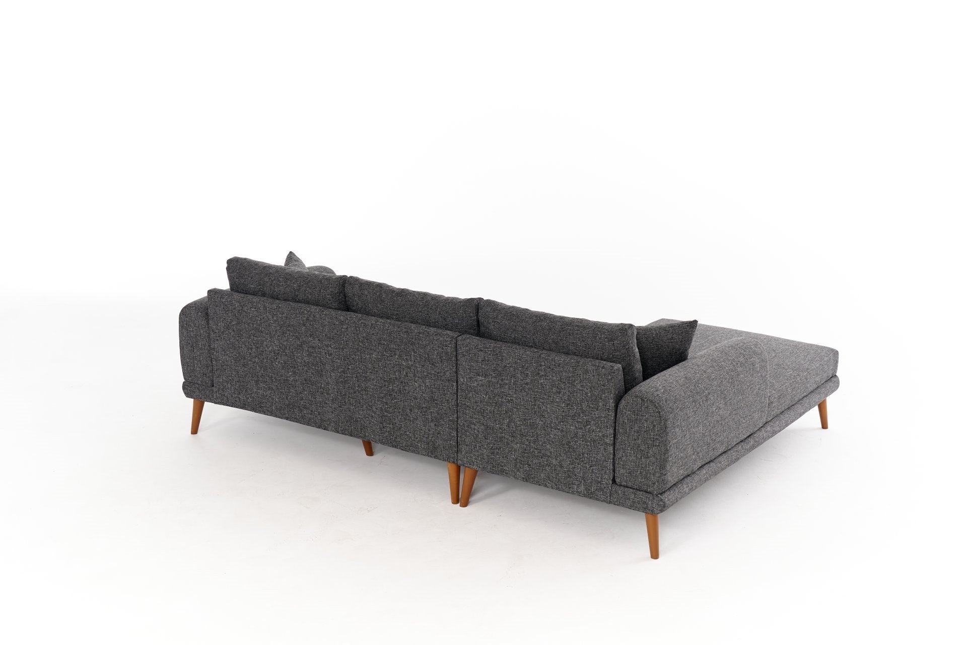 Seren Left - Anthracite Corner Sofa