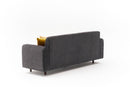 Noya Chenille - Antracit 3-Sittsoffa
