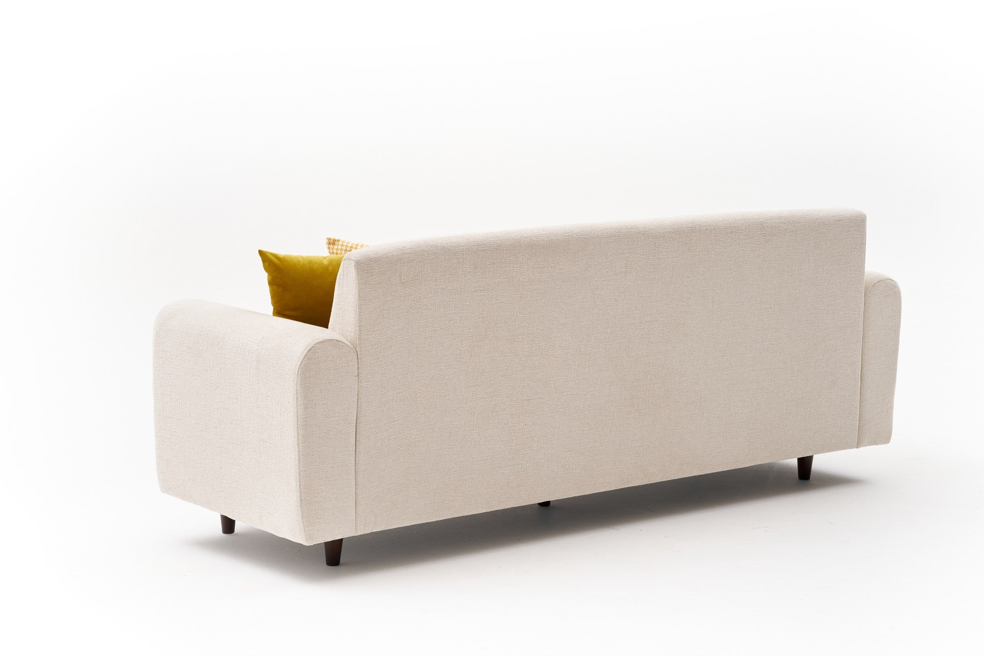 Noya Chenille - Grädd 3-Sittsoffa