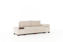 Perenna Chenille - Grädde 3-Sits Soffa-Säng