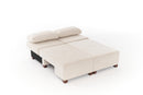 Perenna Chenille - Grädde 3-Sits Soffa-Säng