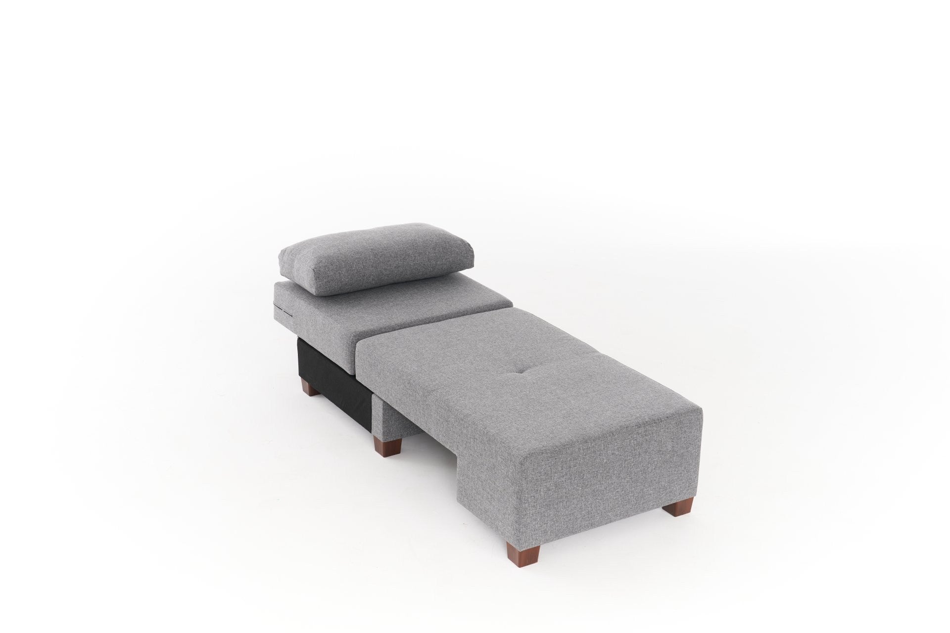 Perenna Lin - Grå 3-Sits Soffa-Säng