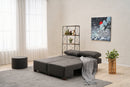 Perenna Lin - Antracit 3-Sits Soffa-Säng