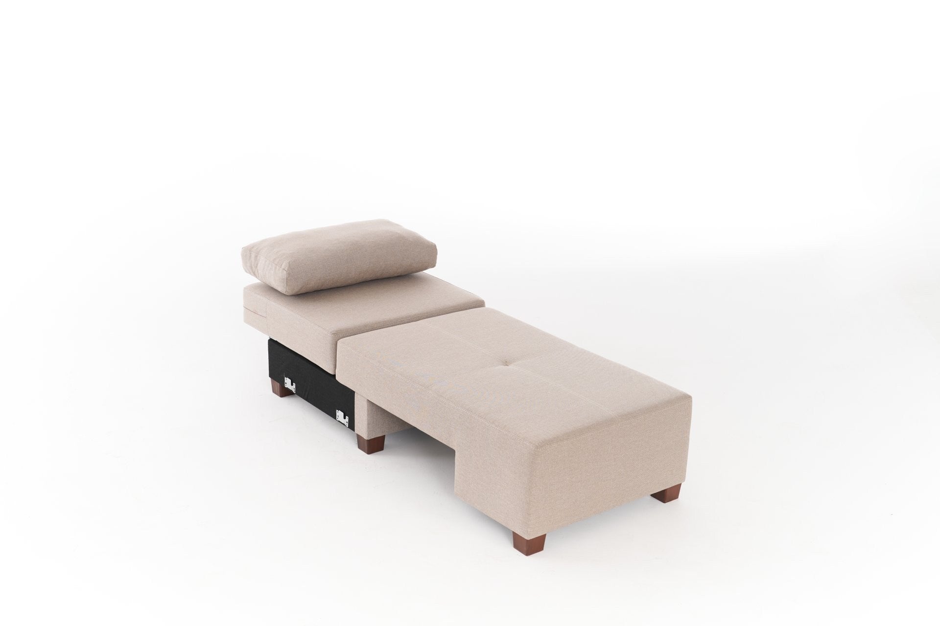 Perenna Lin - Grädde 3-Sits Soffa-Säng