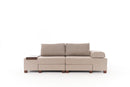 Perenna Lin - Grädde 3-Sits Soffa-Säng