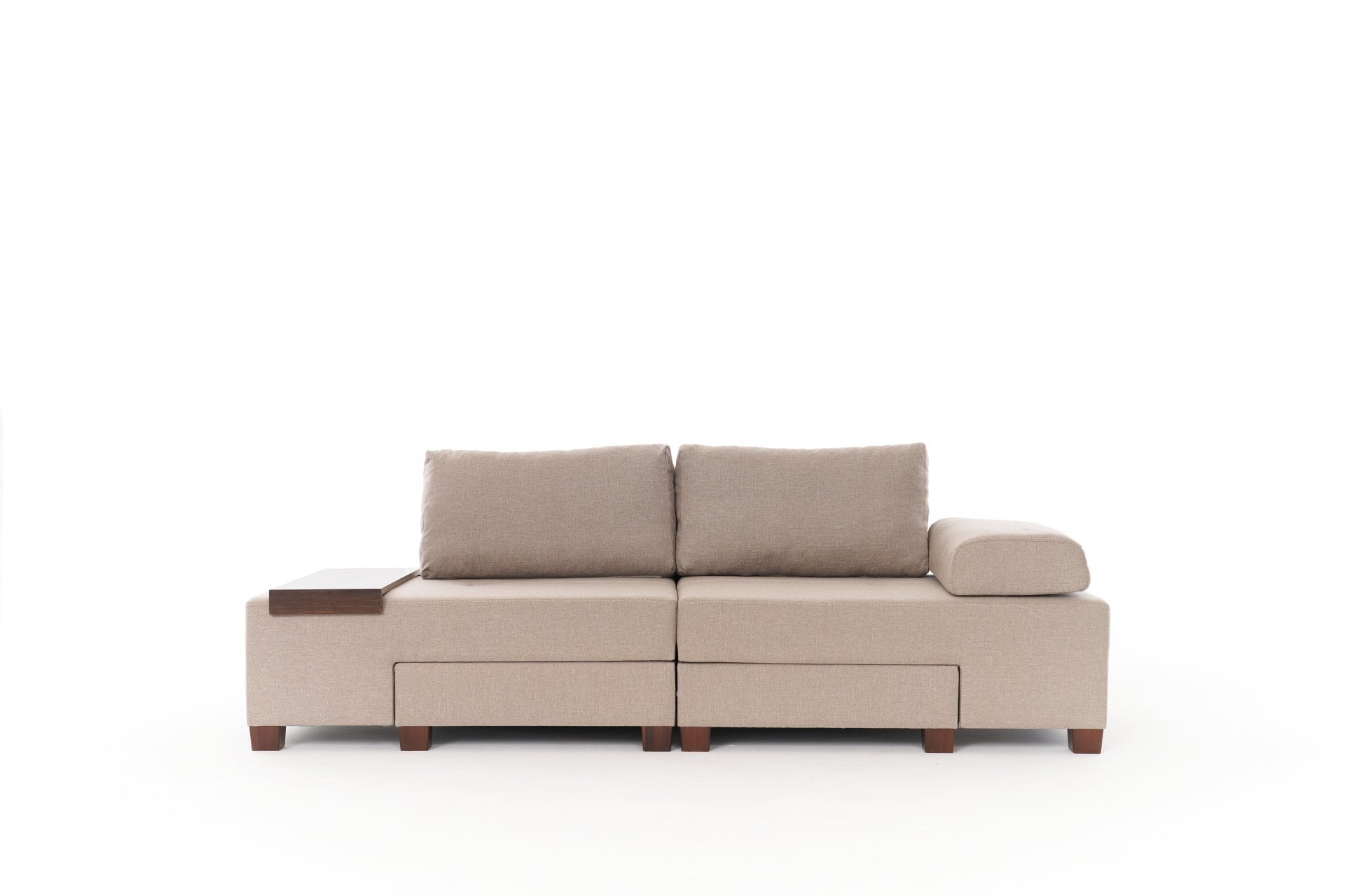 Perenna Lin - Grädde 3-Sits Soffa-Säng