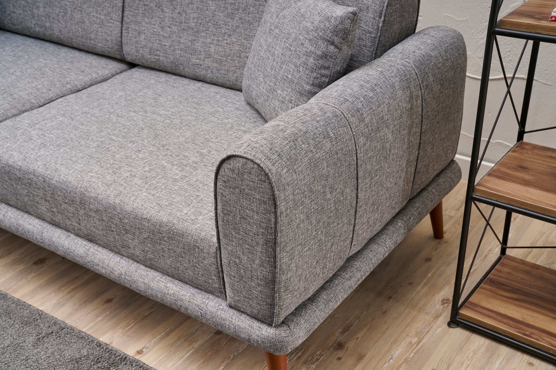 Seren - Grå 3-Sits Soffa