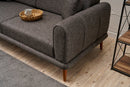 Seren - Antracit 3-Sits Soffa