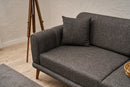 Seren - Antracit 3-Sits Soffa