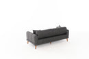 Seren - Antracit 3-Sits Soffa