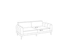 Seren - Antracit 3-Sits Soffa
