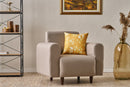 Noya Linen - Cream 1-Seat Sofa