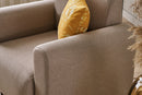 Noya Linen - Cream 1-Seat Sofa