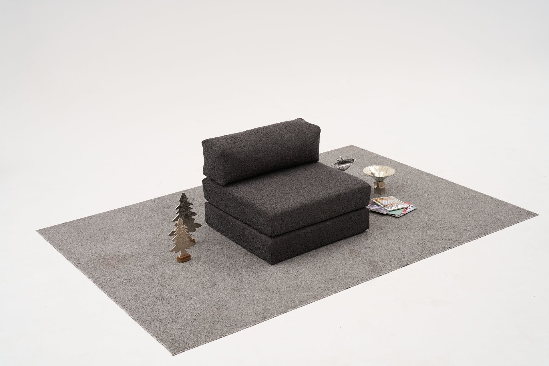 Comfort - Antracit v2 1-sitssoffa