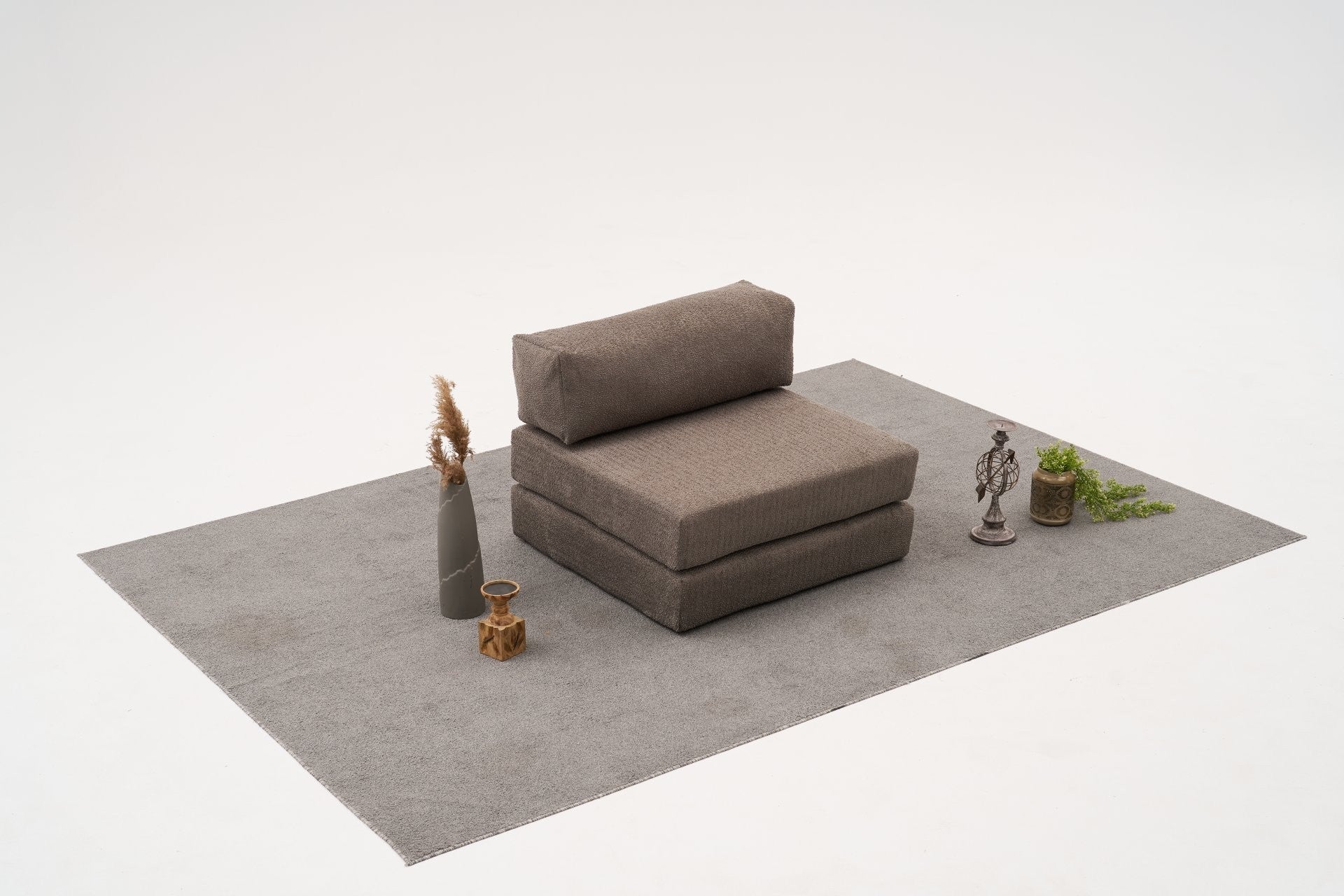 Comfort - Grå v2 1-sitssoffa