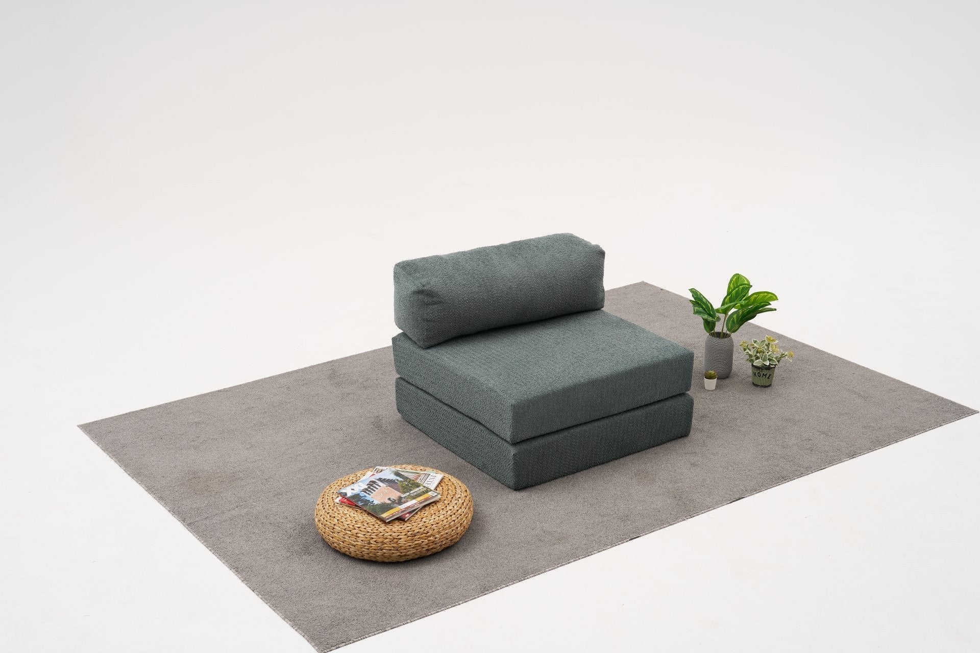 Comfort - Grön 1-sitssoffa