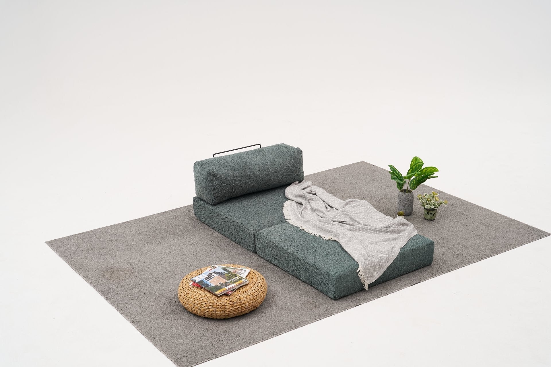 Comfort - Grön 1-sitssoffa