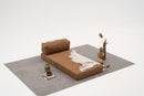 Comfort - Brun v2 1-sitssoffa