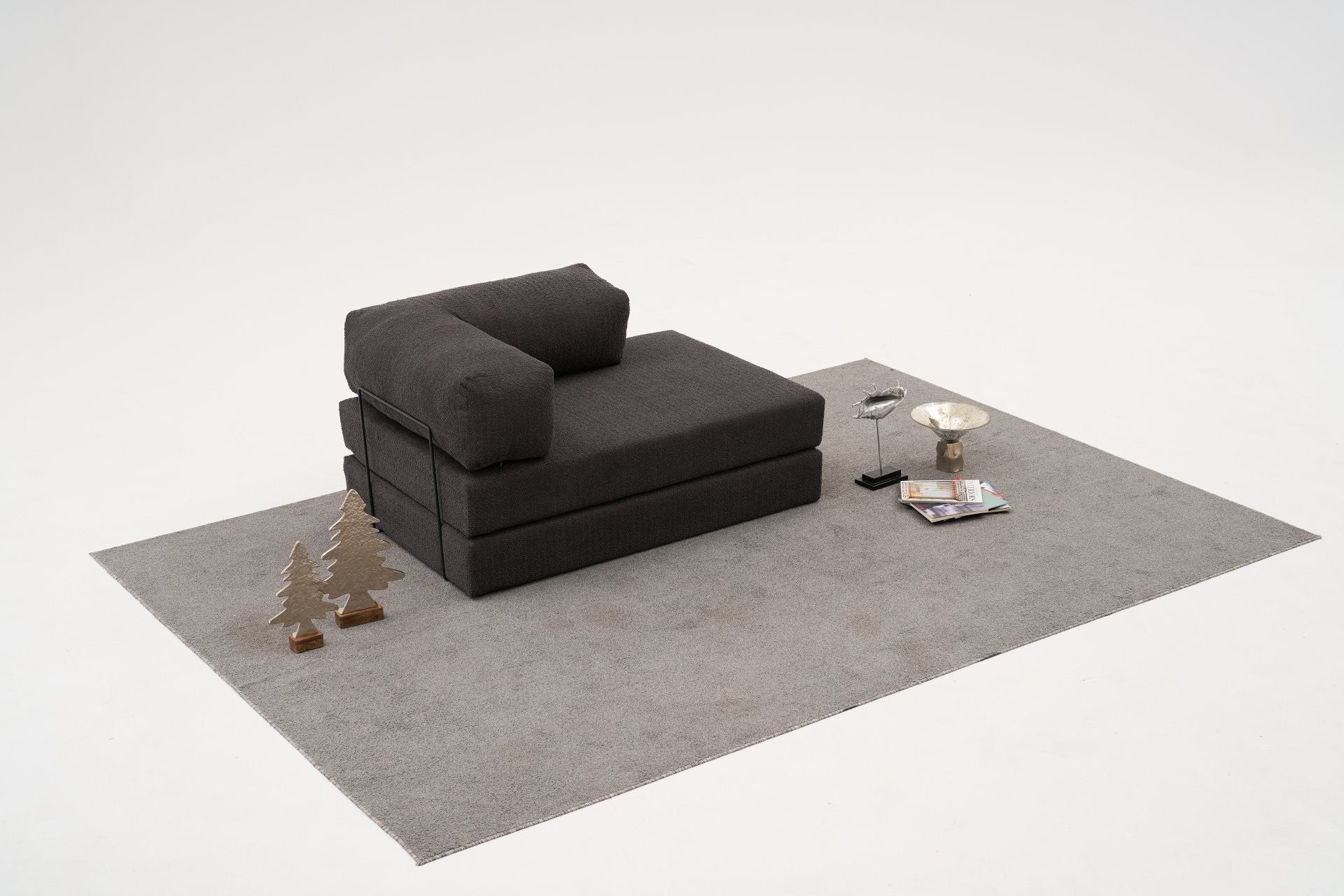 Comfort - Antracit v2 2-sits soffa