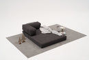 Comfort - Antracit v2 2-sits soffa