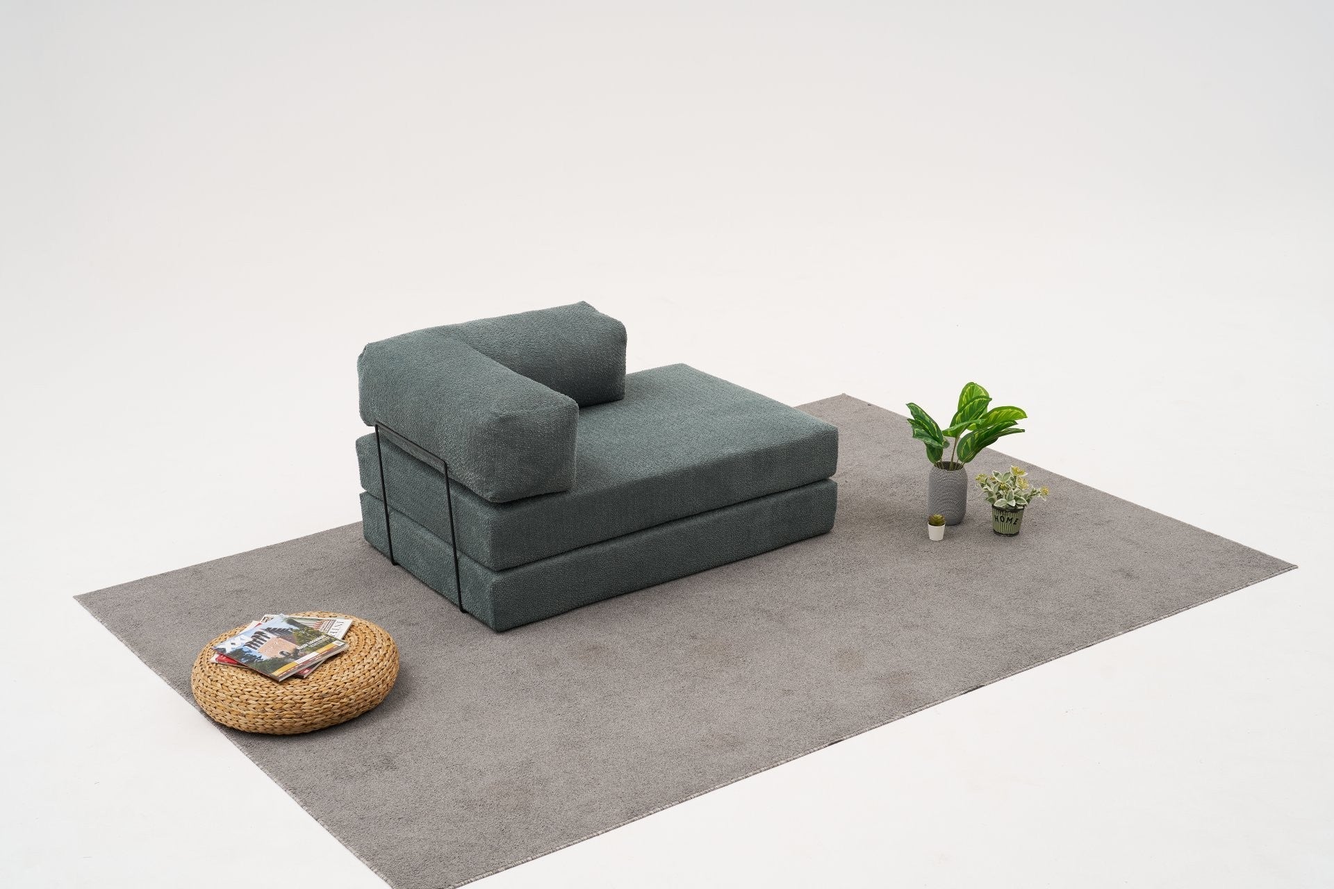 Comfort - Grön 2-Sitssoffa