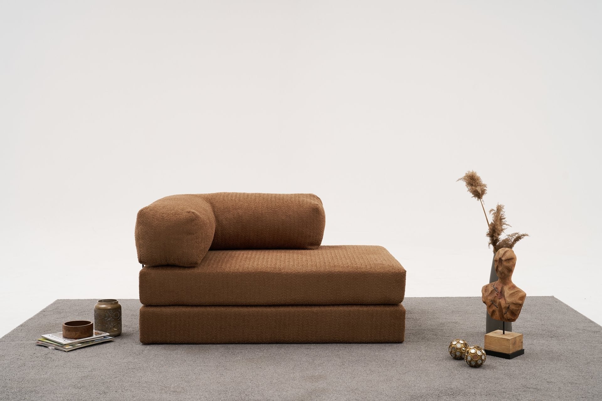 Comfort - Brun v2 2-sits soffa
