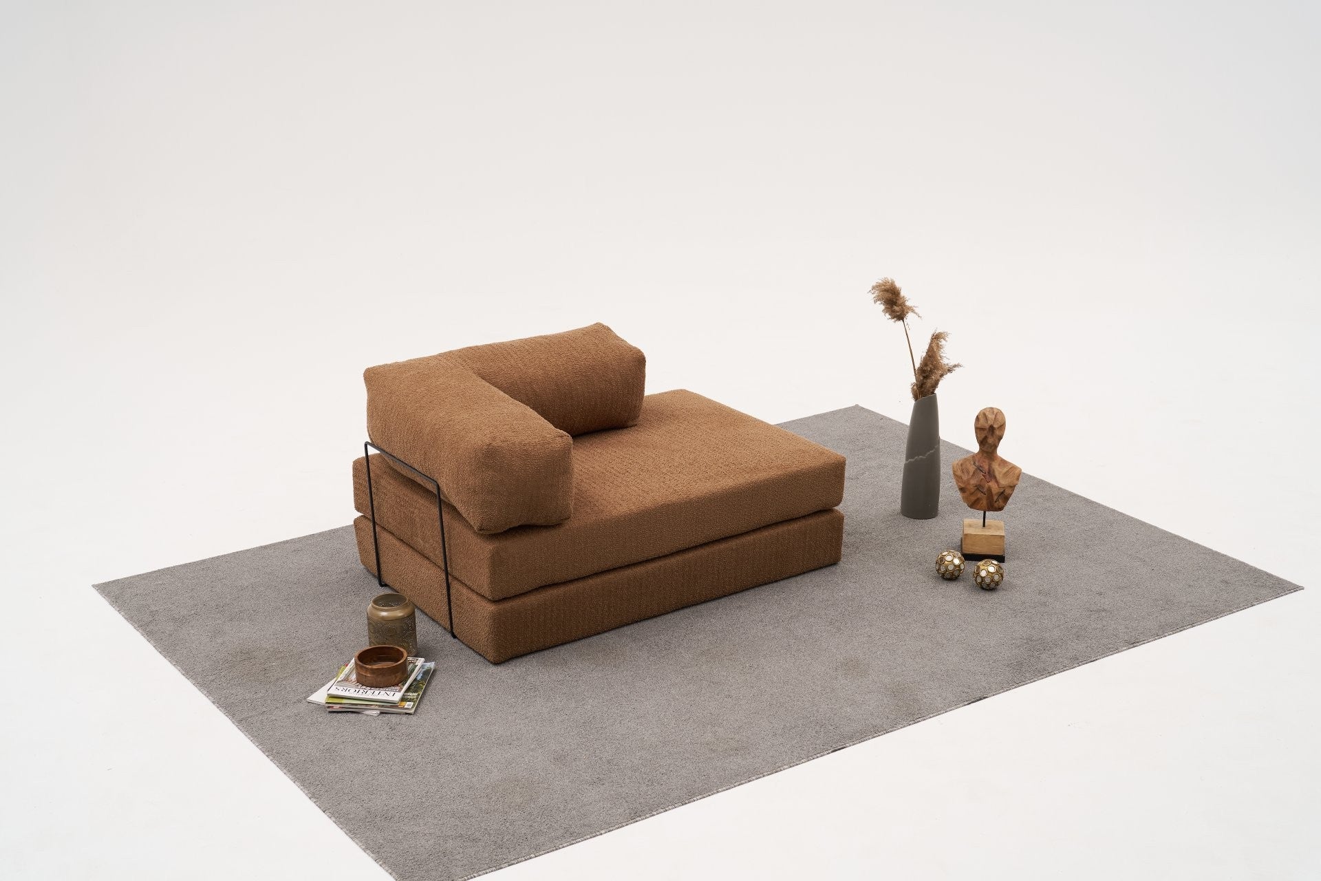 Comfort - Brun v2 2-sits soffa