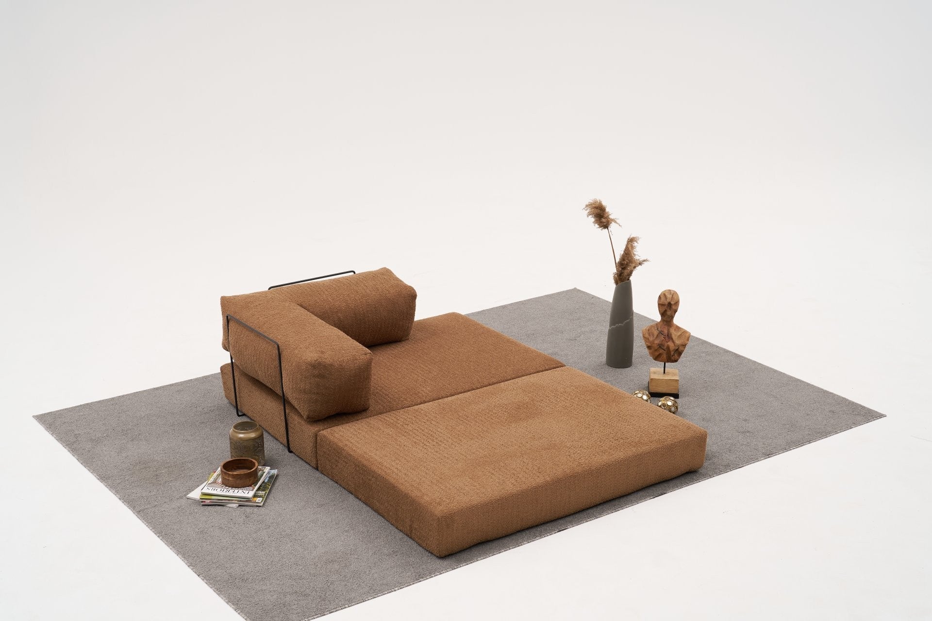 Comfort - Brun v2 2-sits soffa
