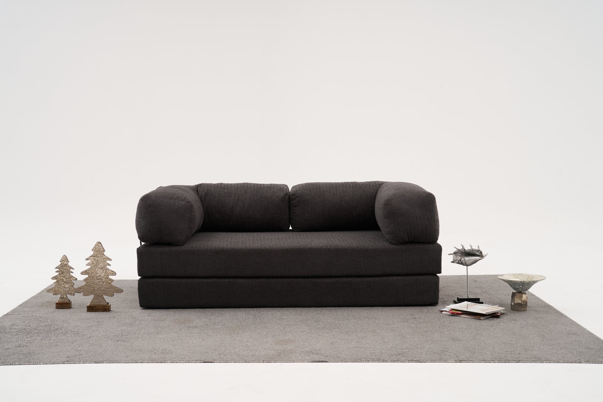Comfort - Antracit v2 3-sitssoffa