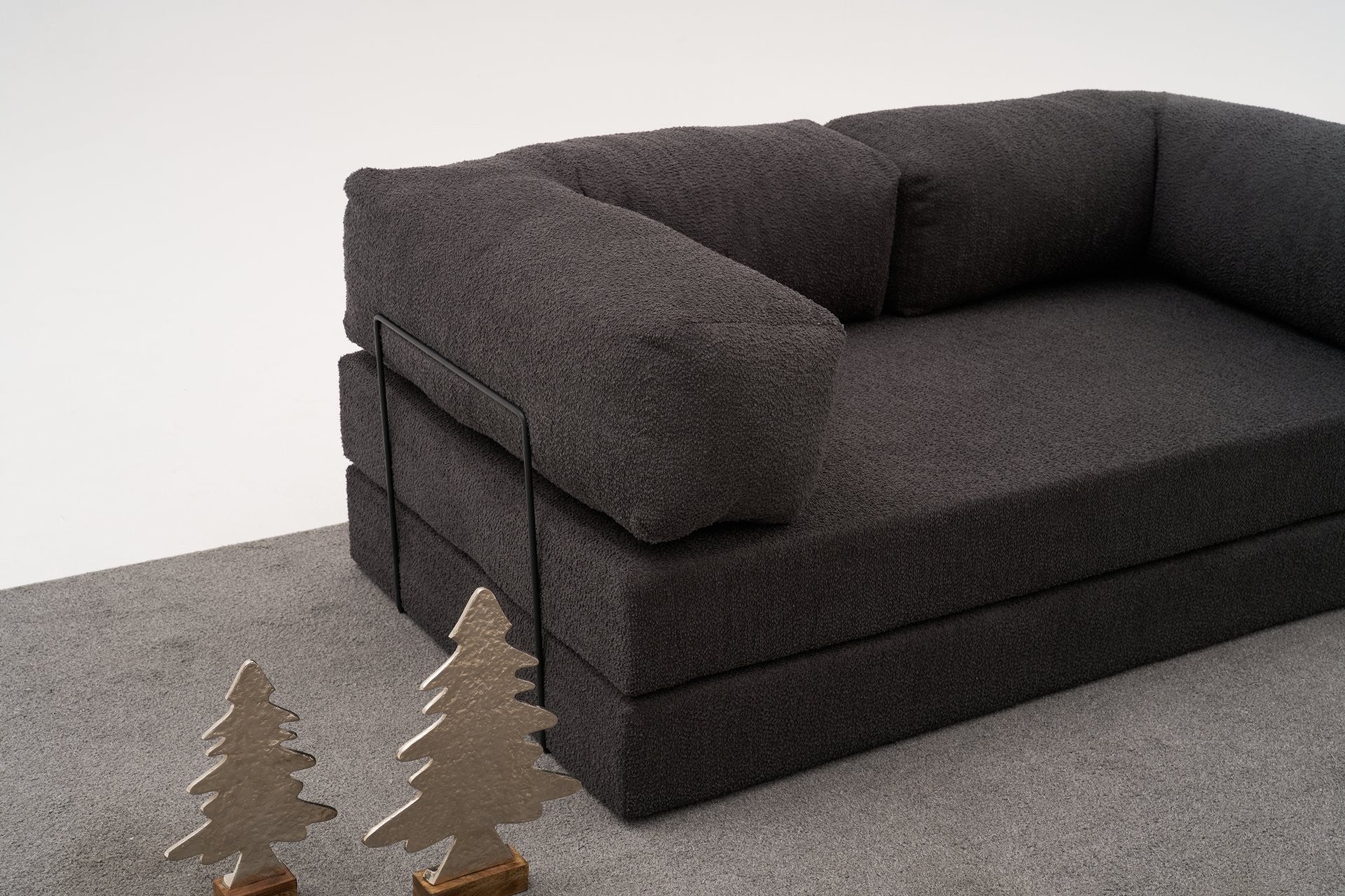 Comfort - Antracit v2 3-sitssoffa