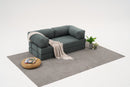 Comfort - Grön 3-Sits Soffa