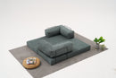 Comfort - Grön 3-Sits Soffa