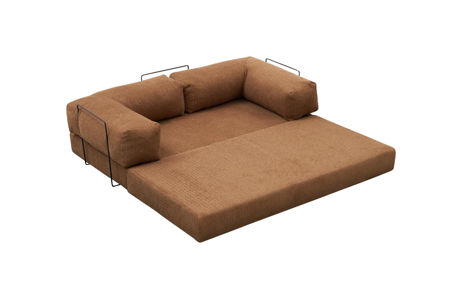 Comfort - Brun v2 3-sitssoffa