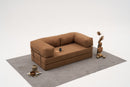 Comfort - Brun v2 3-sitssoffa