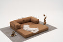 Comfort - Brun v2 3-sitssoffa