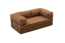 Comfort - Brun v2 3-sitssoffa
