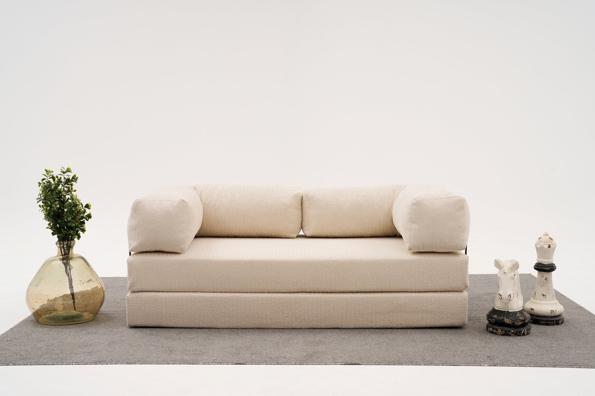 Comfort - Grädde v2 3-sitssoffa