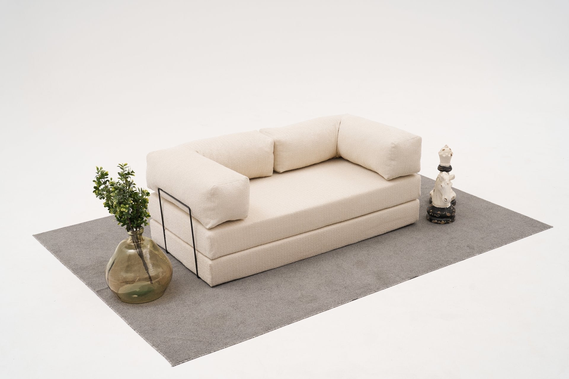 Comfort - Grädde v2 3-sitssoffa