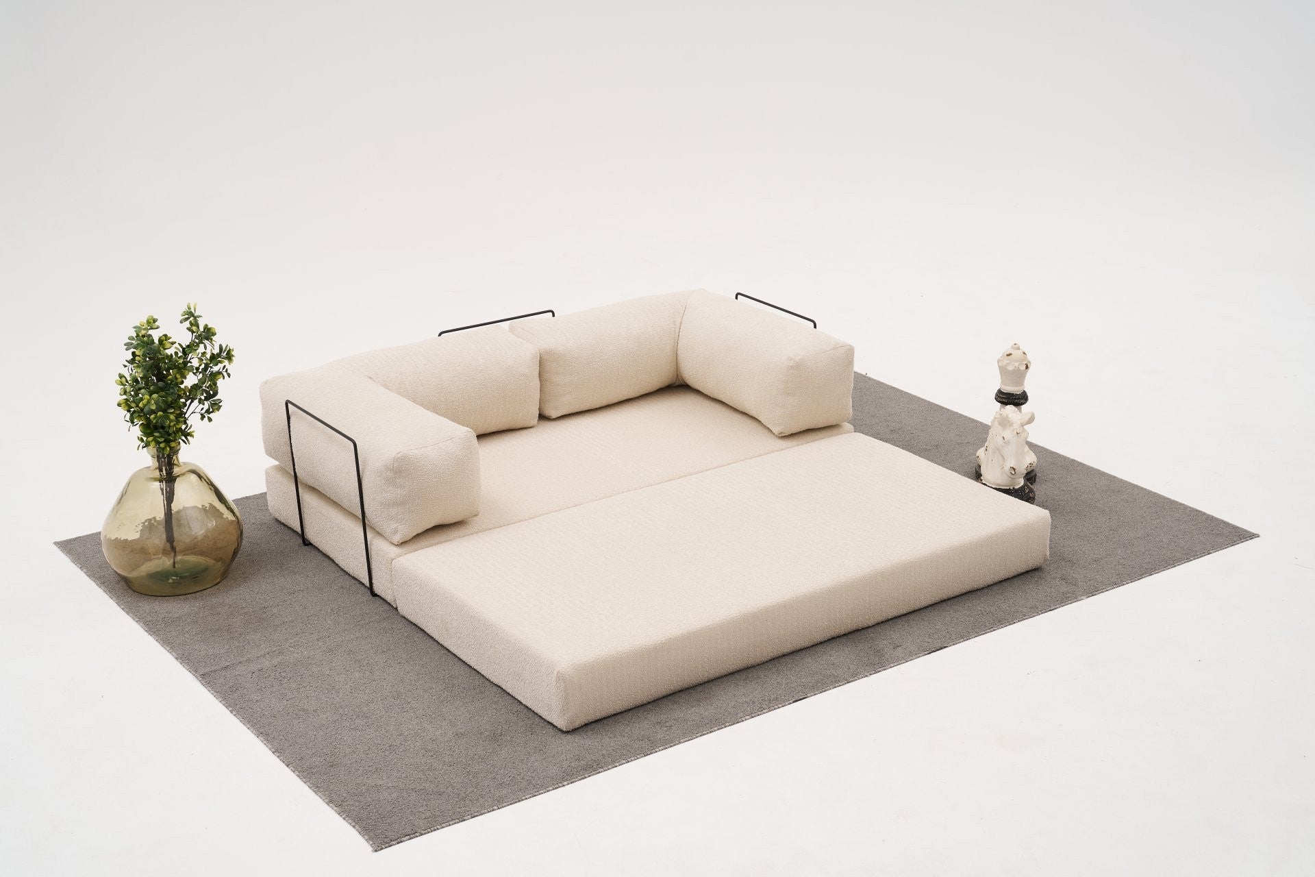 Comfort - Grädde v2 3-sitssoffa