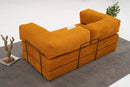 Comfort - Orange 3-Sits Soffa